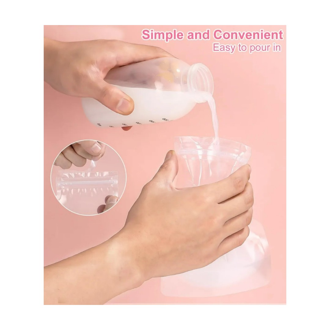 Pack 30 Bolsas Para Leche Materna De 250 Ml