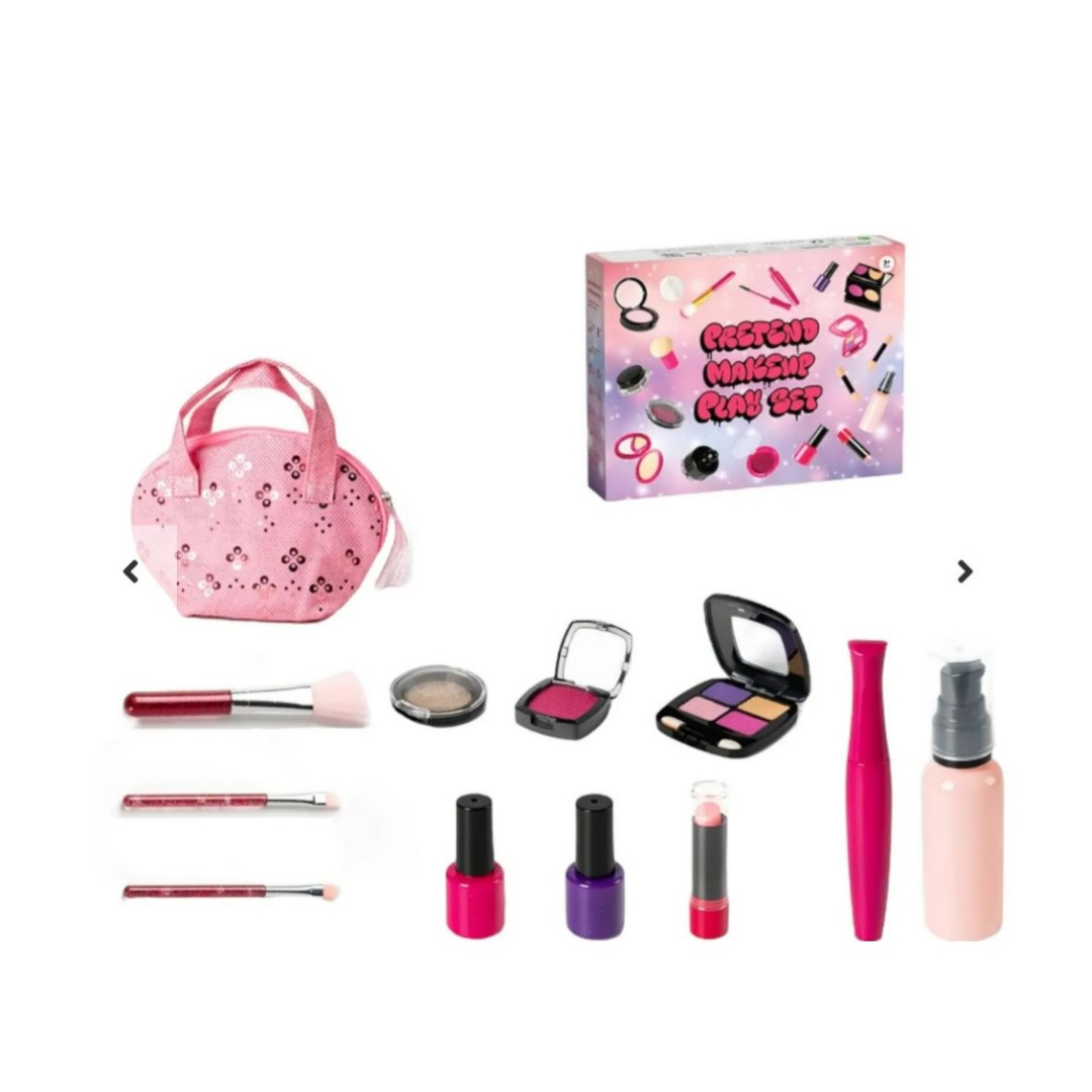 Set De Maquillaje Juguete Para Niñas Y Accesorios
