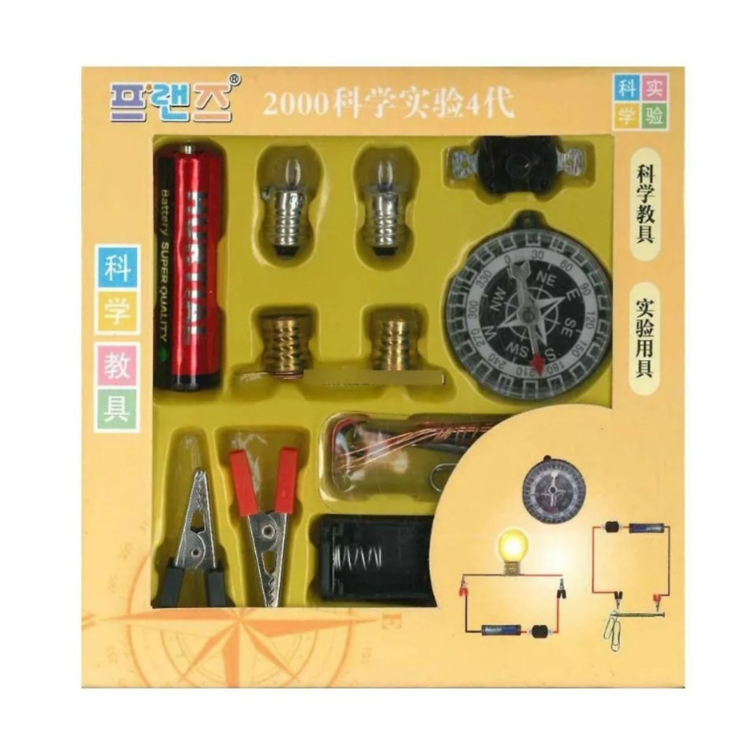 Set Escolar Circuito Eléctrico 12 Piezas