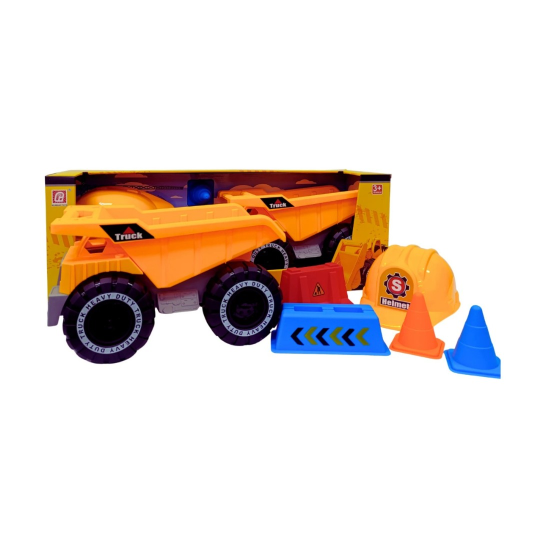 Camion Juguete Tolva Gigante Con Accesorios