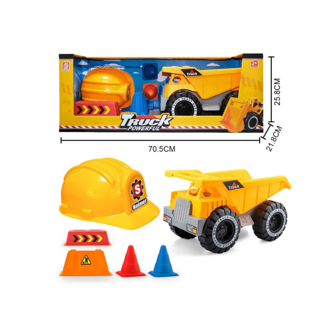 Camion Juguete Tolva Gigante Con Accesorios