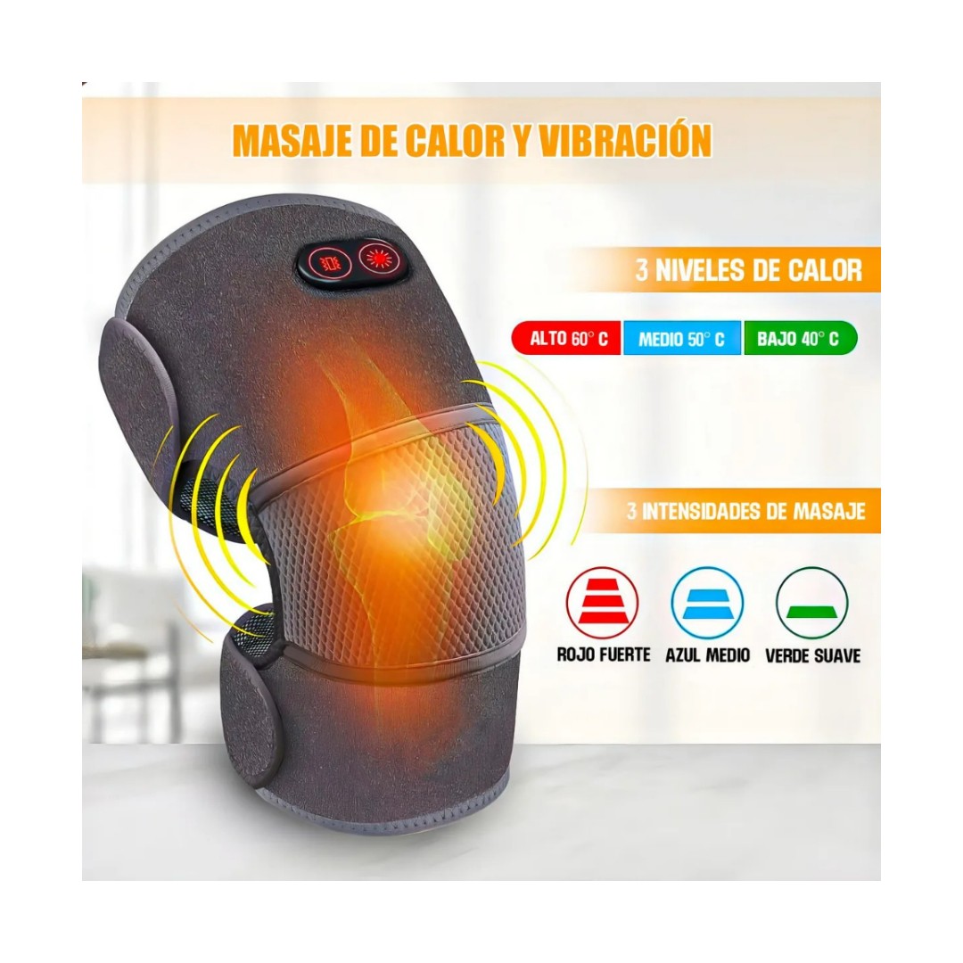 Rodillera Calentadora Masajeador De Rodilla Rodillera Termica