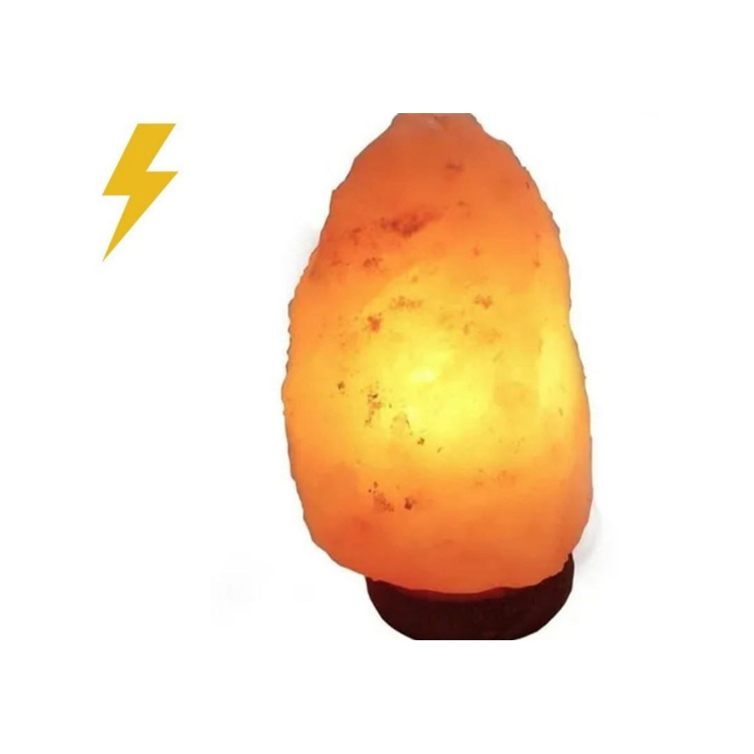 Lampara de Sal del Himalaya Piedra de 2 a 3 Kg