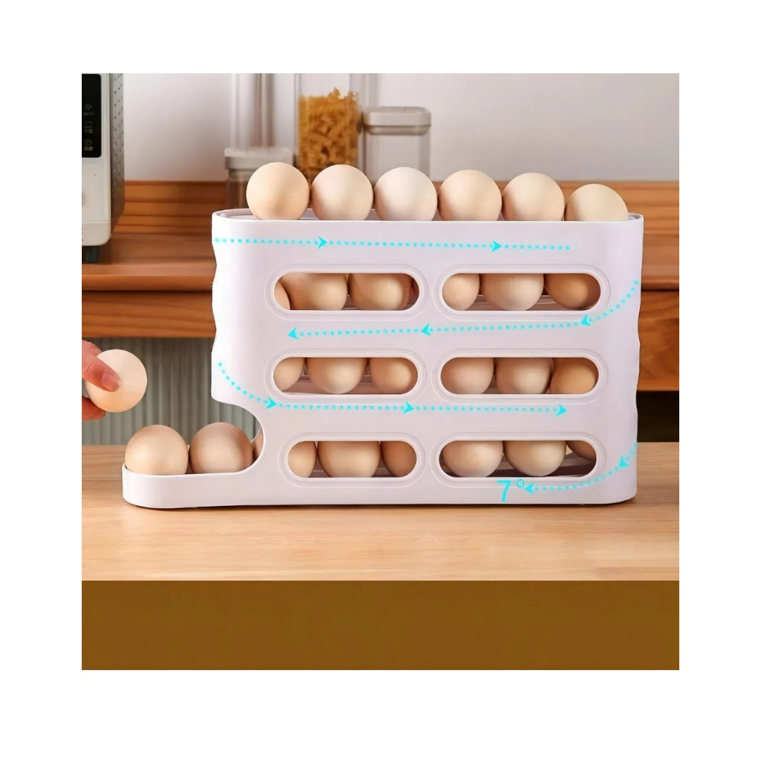 Organizador De Huevos Dispensador De Huevos Porta Huevos