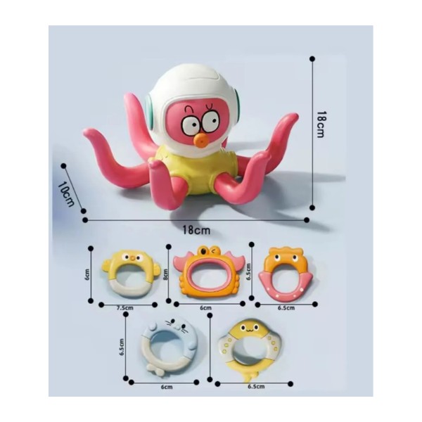 Pulpo Juguete Estimulante Juguete Para Niños De Agua