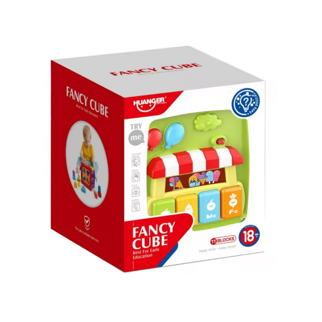 Cubo de Encaje Musical Juego Interactivo Didáctico