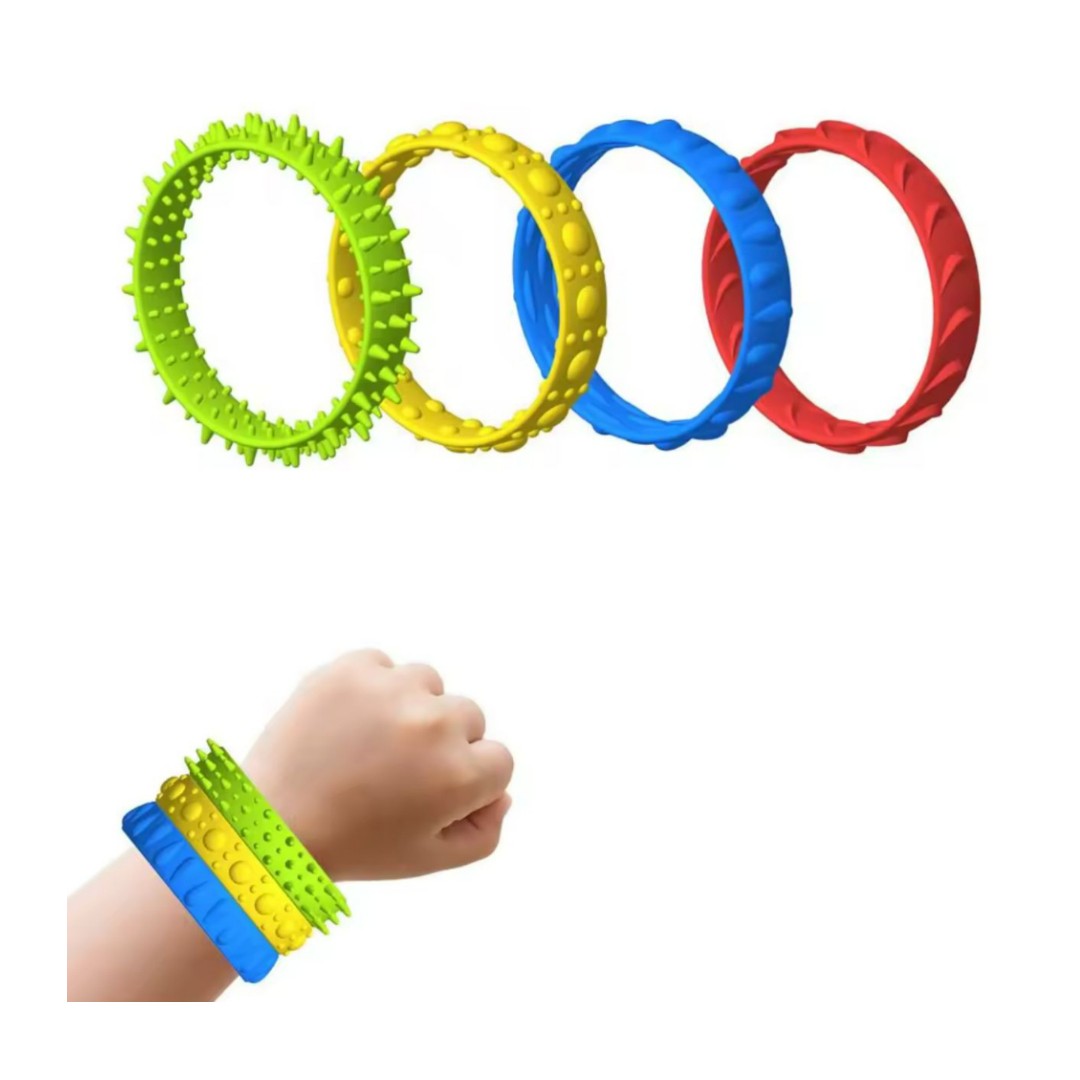 Pulsera Sensorial Juguete kit 4 Antiestrés Tea Déficit