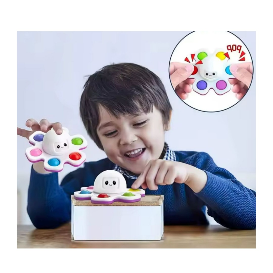 Pulpo spinner  Juguete Sensorial Antiestrés