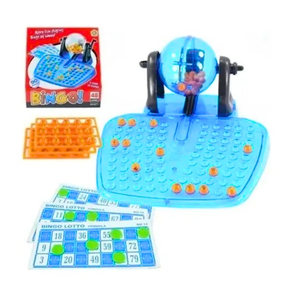 Juego De Mesa Bingo Con Cartones Juego