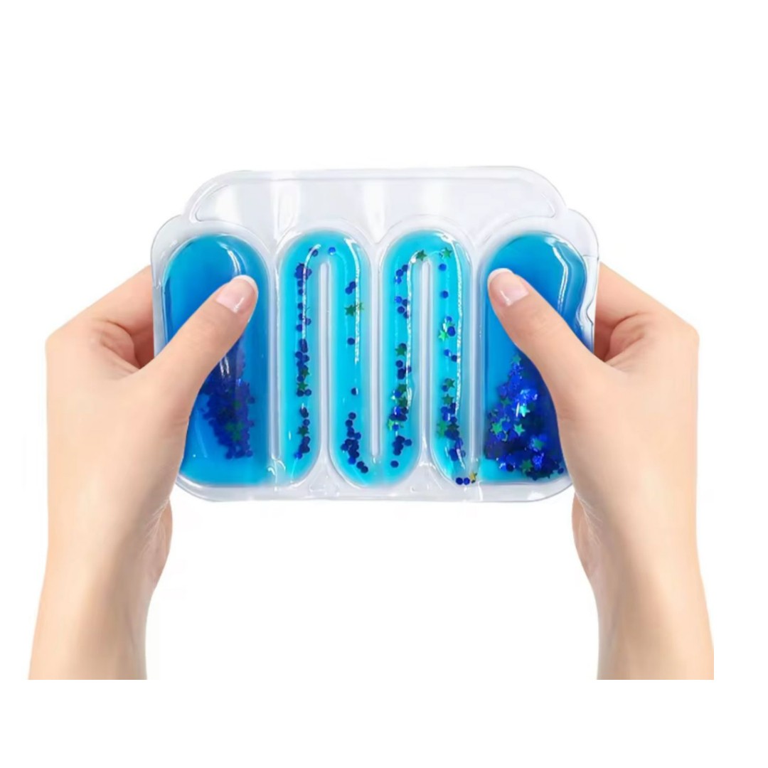 Juguete Sensorial Blando Con Purpurina Autismo Tdah