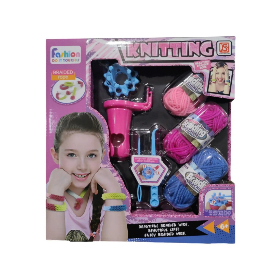 Juego De Máquina de Tejer - Cuerda Trenzada