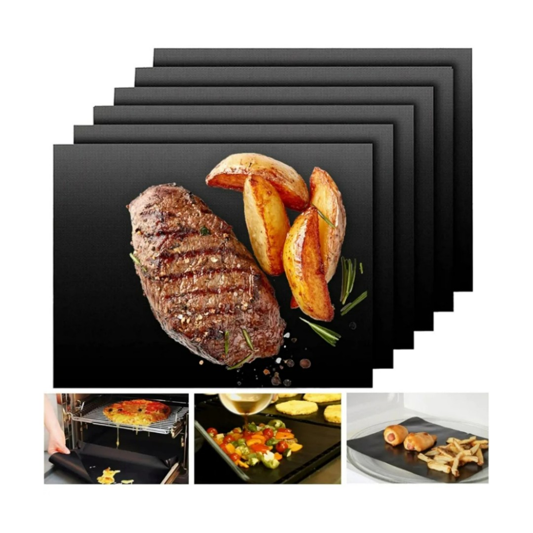 Lámina Antiadherente Teflón Tapet De Parrilla Asado Y Horno