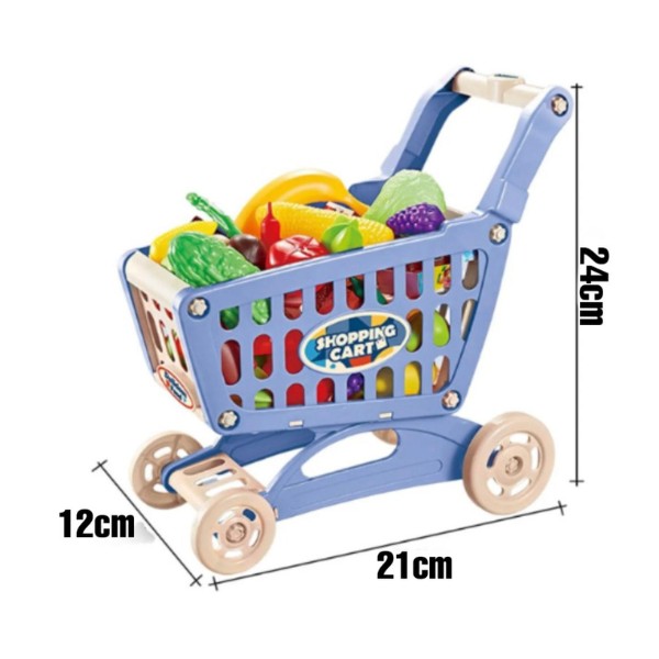 Mini Carrito Supermercado Compras Juguete Niños