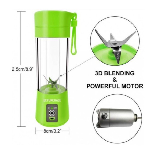 Licuadora portátil usb recargable