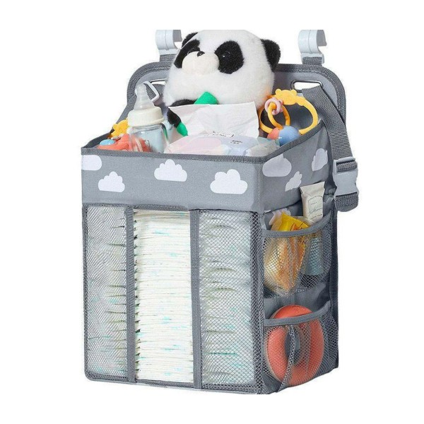Organizador Cambiador Pañales Para Cuna Carrito De Pañal