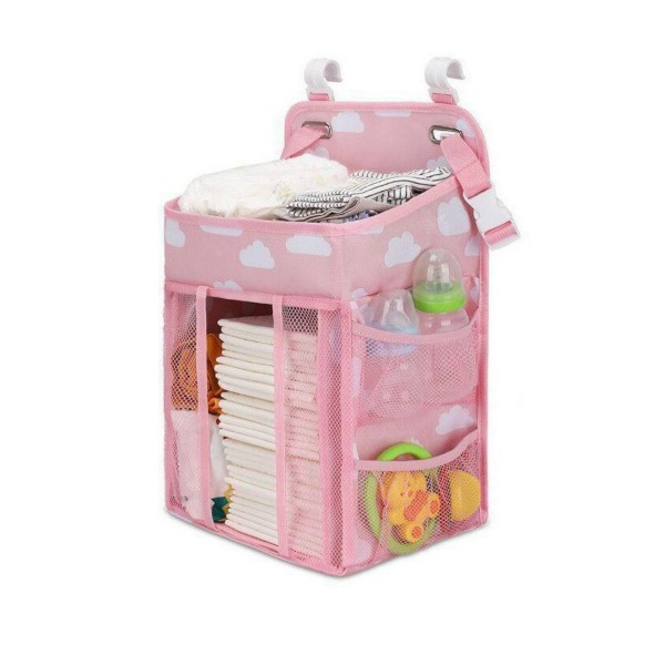 Organizador Cambiador Pañales Para Cuna Carrito De Pañal