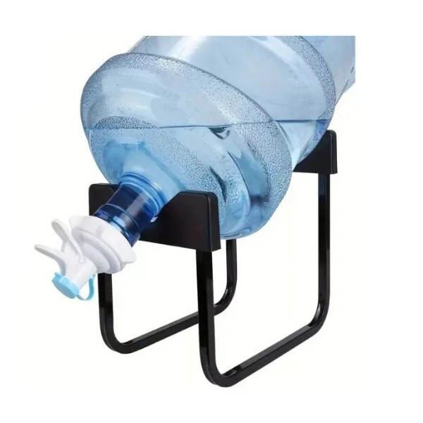 Soporte Dispensador Rack Para 1 Bidon De Agua + Boquilla