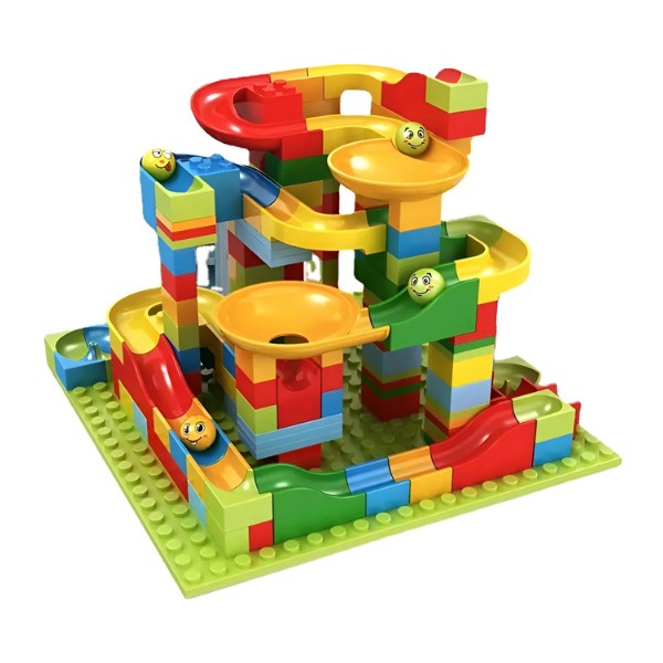 Juguete Niños Tobogan De Pelotas Bloques Construccion 170 pcs