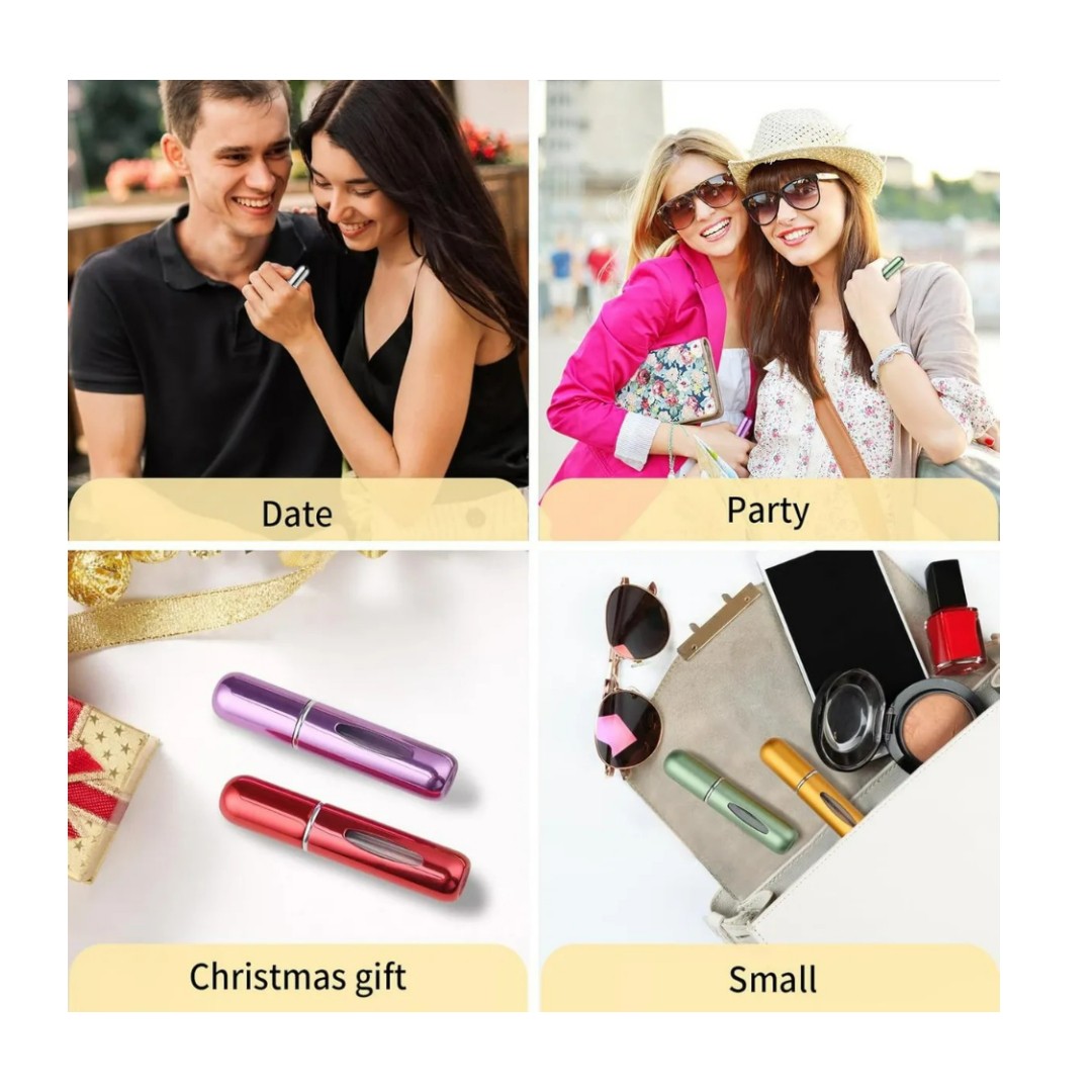 Atomizador Mini Botella Perfume Spray Portatil 5ml