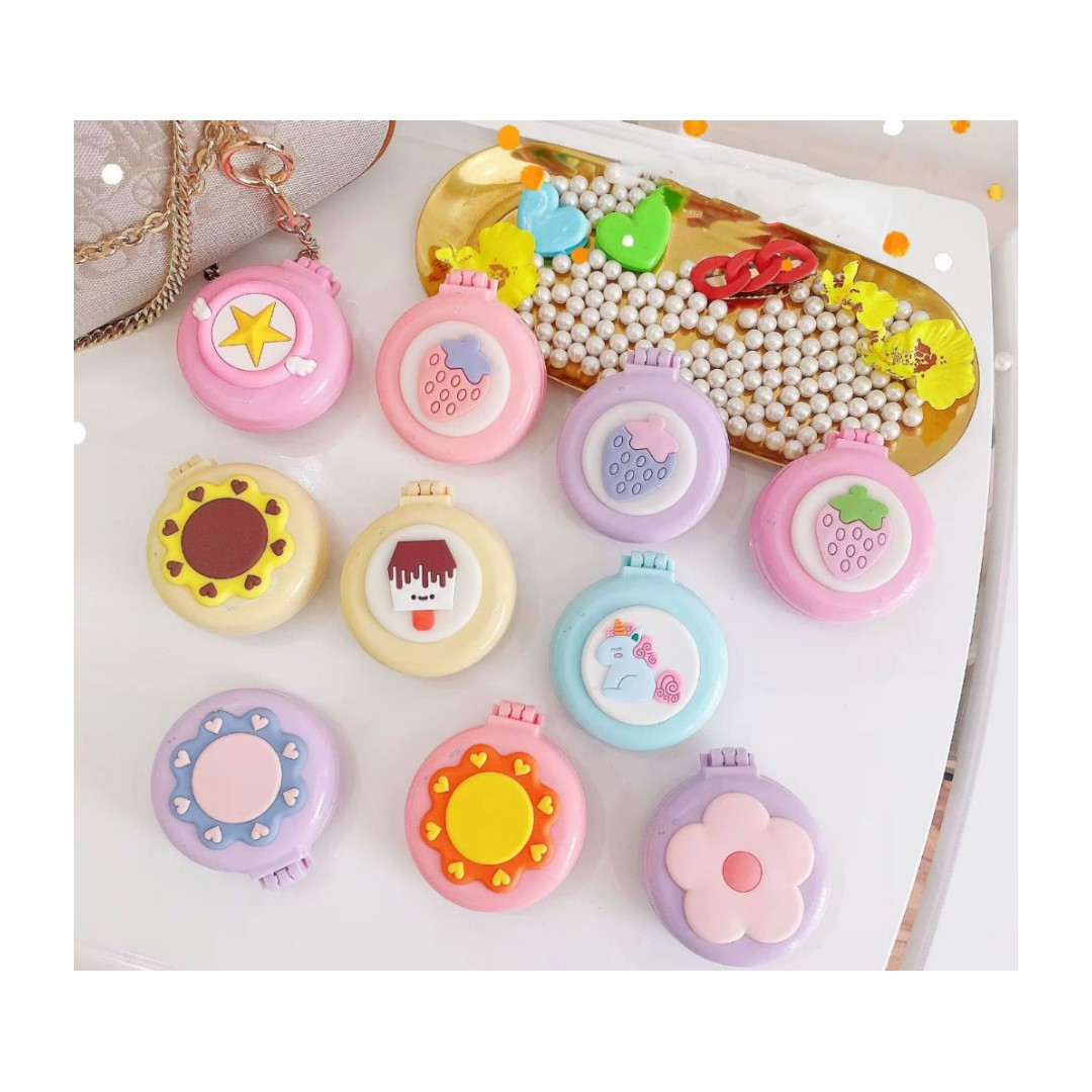 Cepillo Con Espejo De Bolsillo Varios Diseños