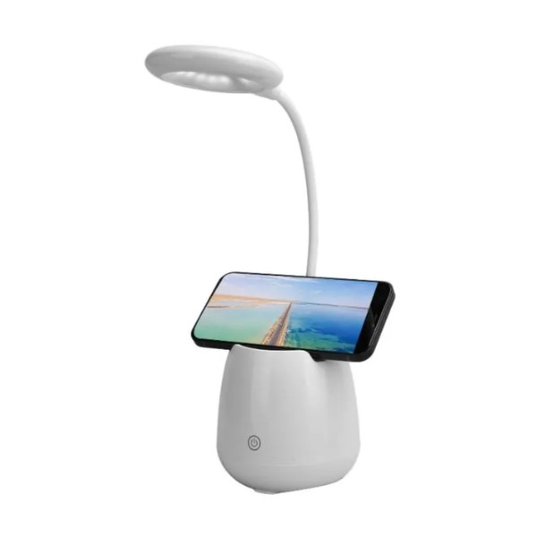Lámpara Led De Escritorio Parlante Luz De Lectura Bluetooth