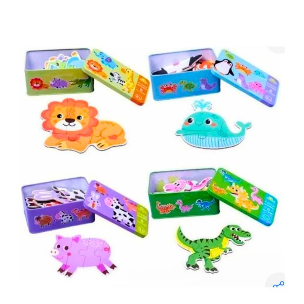 Puzzle Rompecabezas Juguete Didáctico Madera Niños/niñas