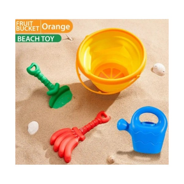 Balde Cubeta De Playa Niños Juguetes Verano Infantil