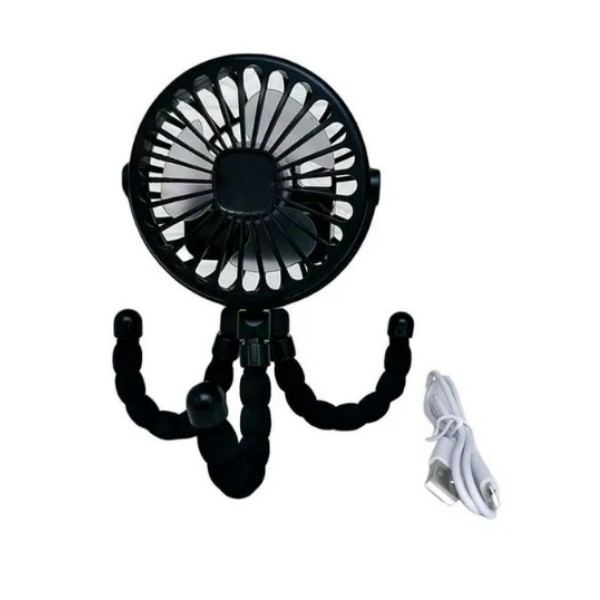 Ventilador 360 Multifuncional Auto Coche Bebe Montable