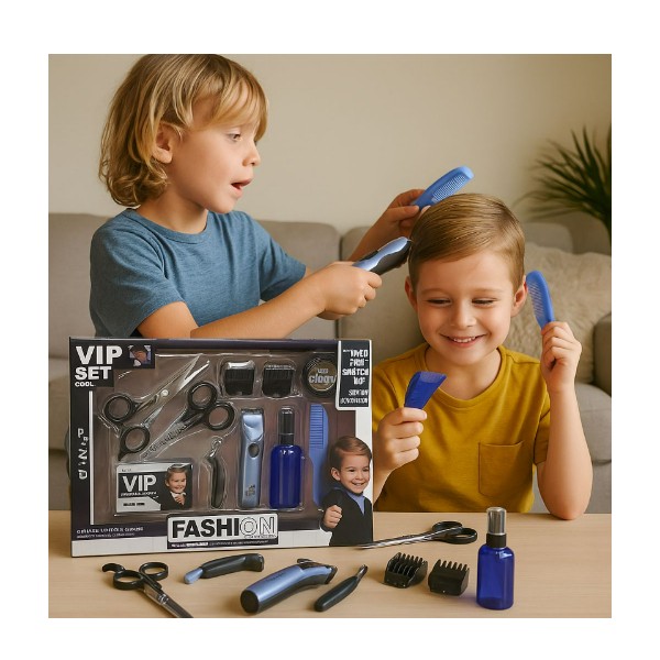 Set De Peluqueria Juego Barbero Juguete Niños Niñas