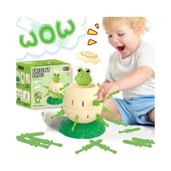 Juguete Sapito - Pollito Barril Pirata Con Espadas Aventuras