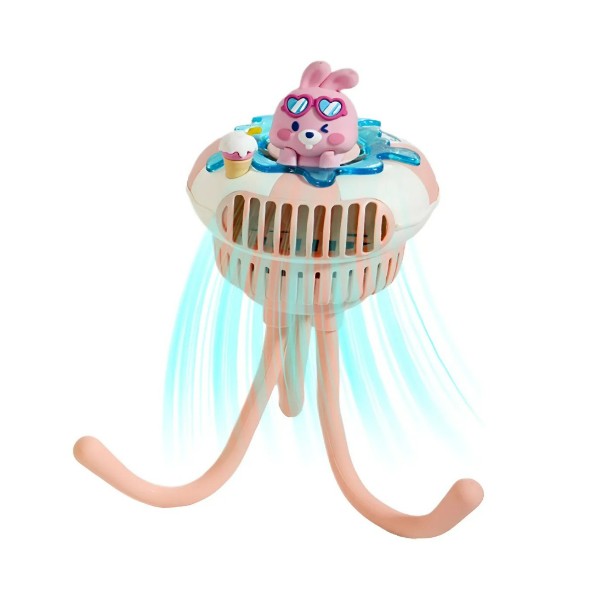 Mini Ventilador USB Portátil Recargable Coche Bebes Paseo