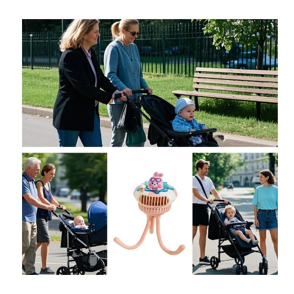 Mini Ventilador USB Portátil Recargable Coche Bebes Paseo