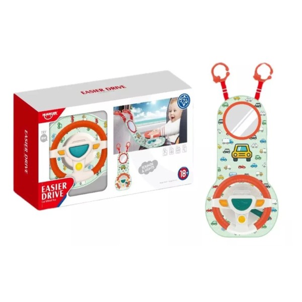 Juguete Volante Simulación Auto Entretenimiento Niño Y Bebe