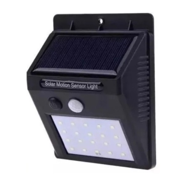 Foco Led Solar Con Sensor De Movimiento Exterior 4w Unidad