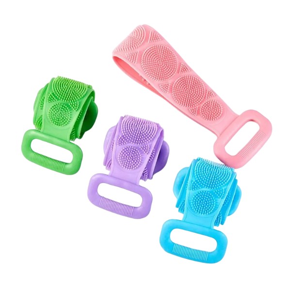 Cepillo Baño Silicona De Espalda Masajeador Ducha Exfoliante