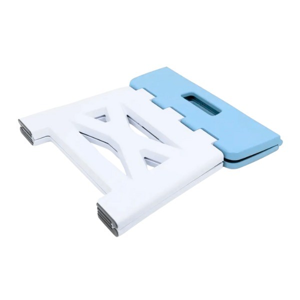 Piso Plegable Roble Banco Silla Taburete Mediano