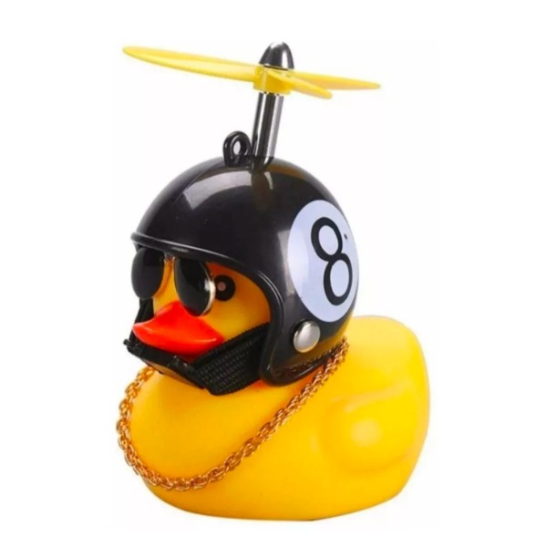 Pato Patito Para Bicicleta Auto Moto Con Luz Y Sonido