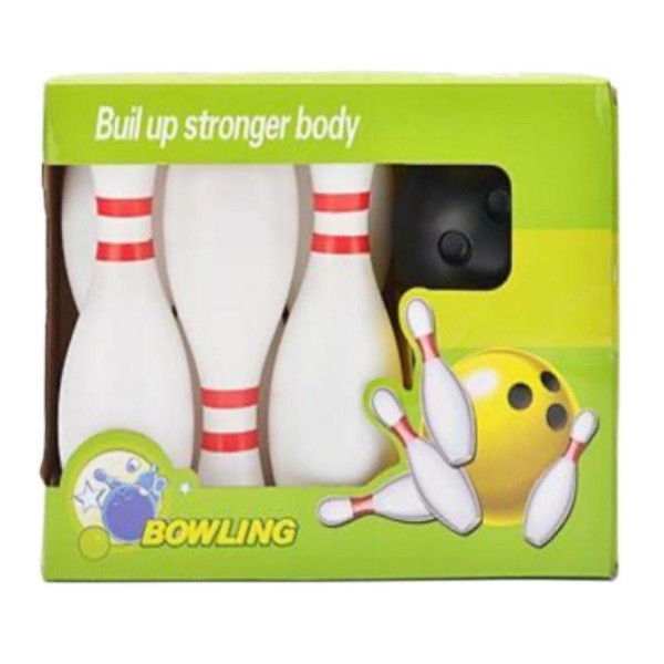 Set De Bowling Palitroques Mini Bolos Juego Para Niños