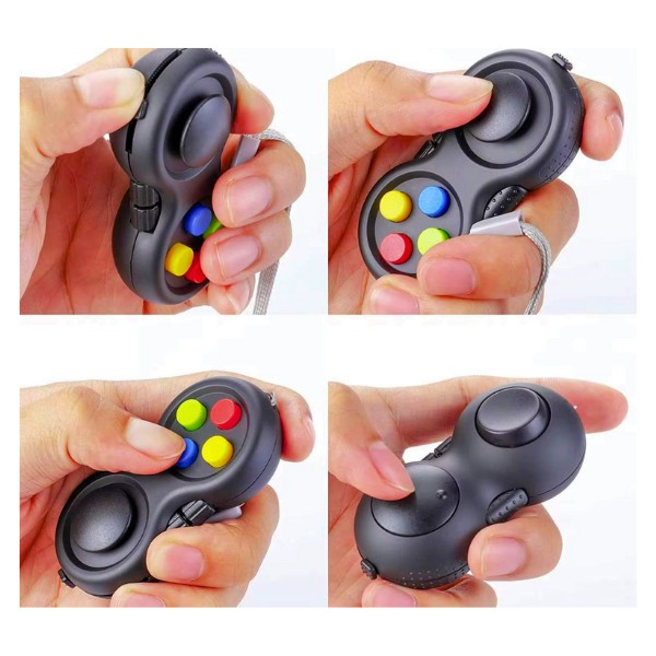 Juego Sensorial Multifuncional Antiestrés Con Botones