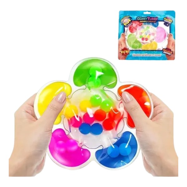 Bolsa Sensorial De Gel Para Motricidad Fina Y Colores