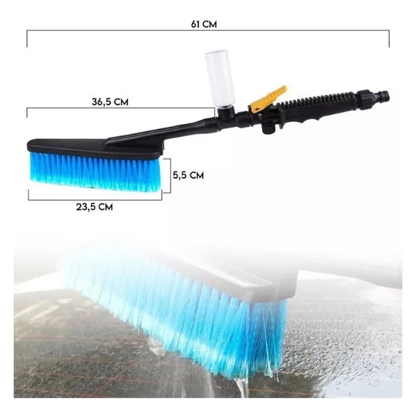 Cepillo Lavado Automático Para Auto Motocicleta Limpieza