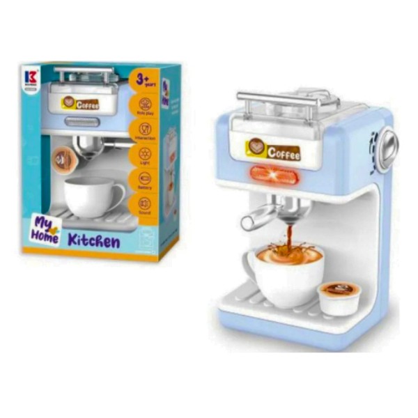 Cafetera De Juguete Con Luz Y Sonido Cocina Infantil Niños