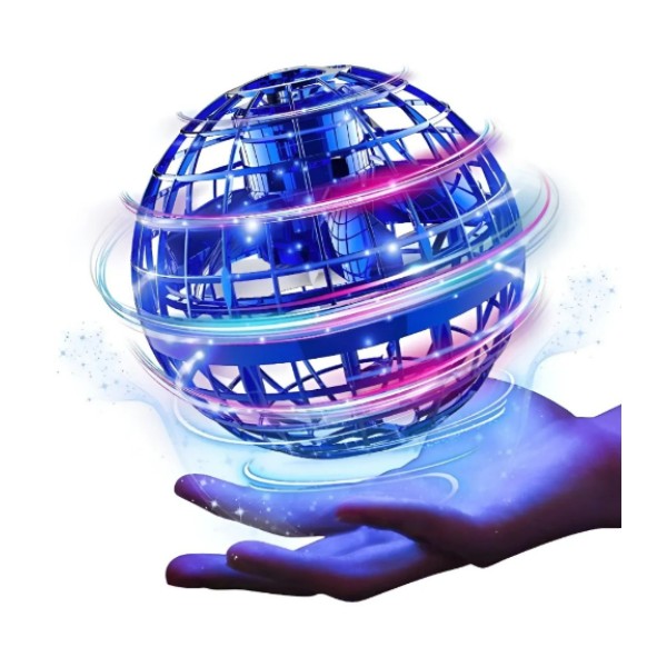 Pelota Voladora Esfera Luz Led Rgb Mini Drone