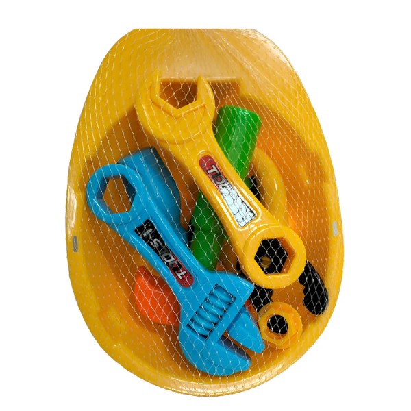 Oferta Kit De Herramientas Con Casco - 8 Piezas 3-8 Años