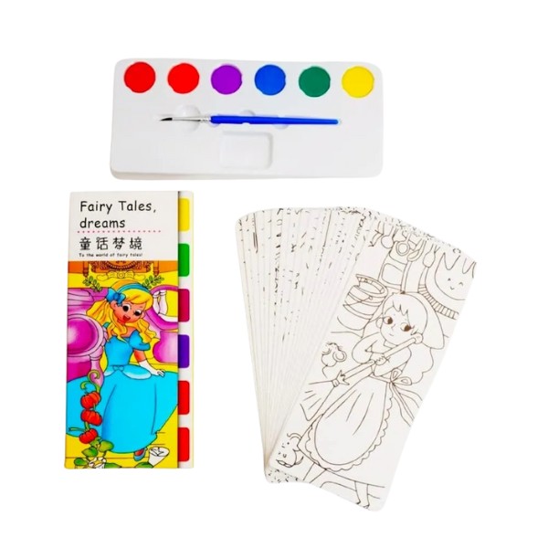 Set De Pintura Para Pintar + Libro Dibujo