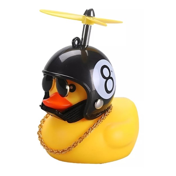 Promo 20 Pato Patito Para Bicicleta Moto Auto Con Luz Ycasco