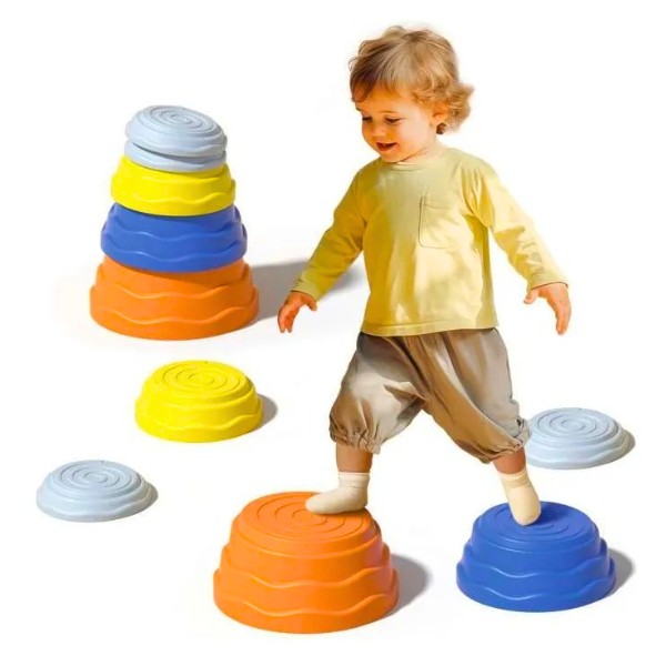 Piedras De Equilibrio Antideslizantes Para Niños 7 Piezas
