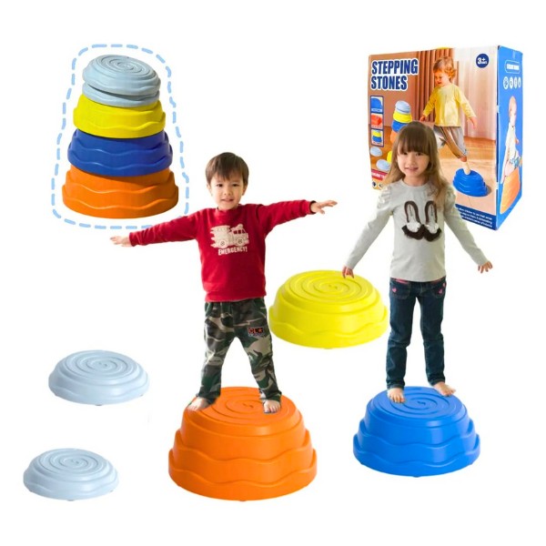 Piedras De Equilibrio Antideslizantes Para Niños 7 Piezas