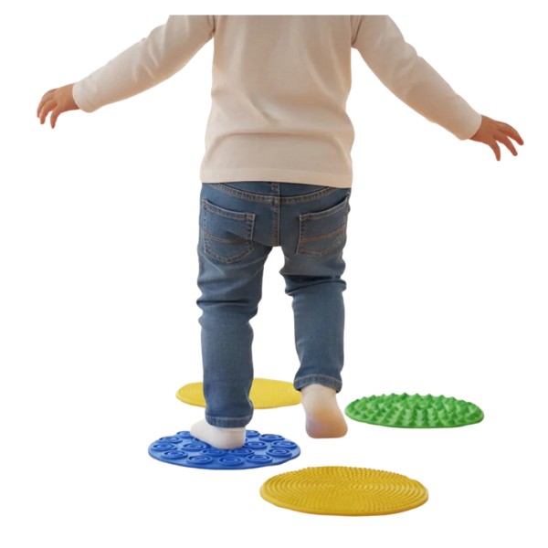 Discos Sensoriales Antideslizantes 17cm Set x4