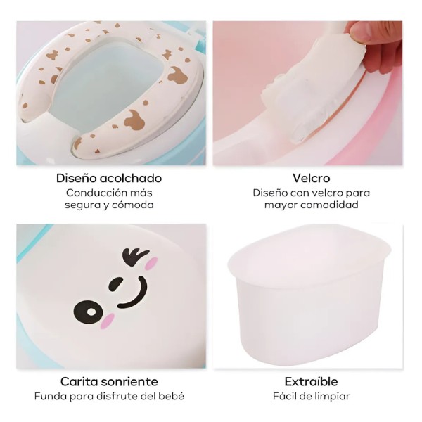 Bacinica Entrenadora Musical para Niño Pelela Infantil